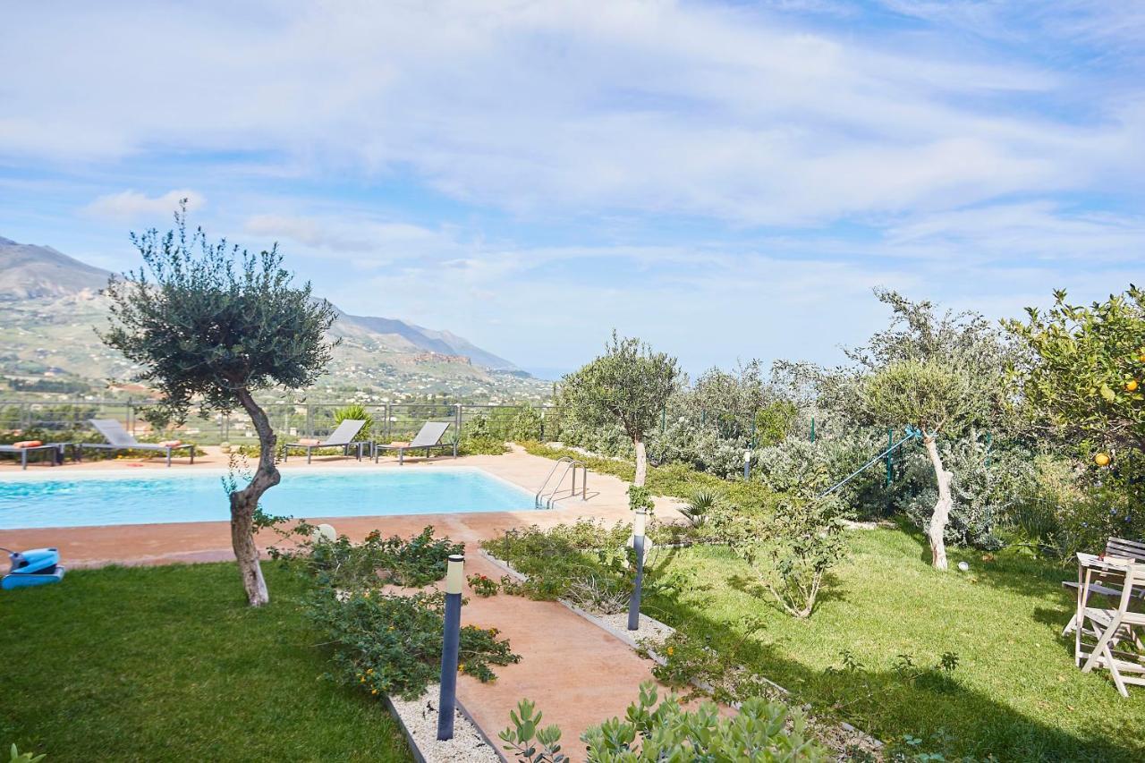 Villa Luxury Con Piscina Privata Vista Mare - Castellammare Del Golfo Exterior foto