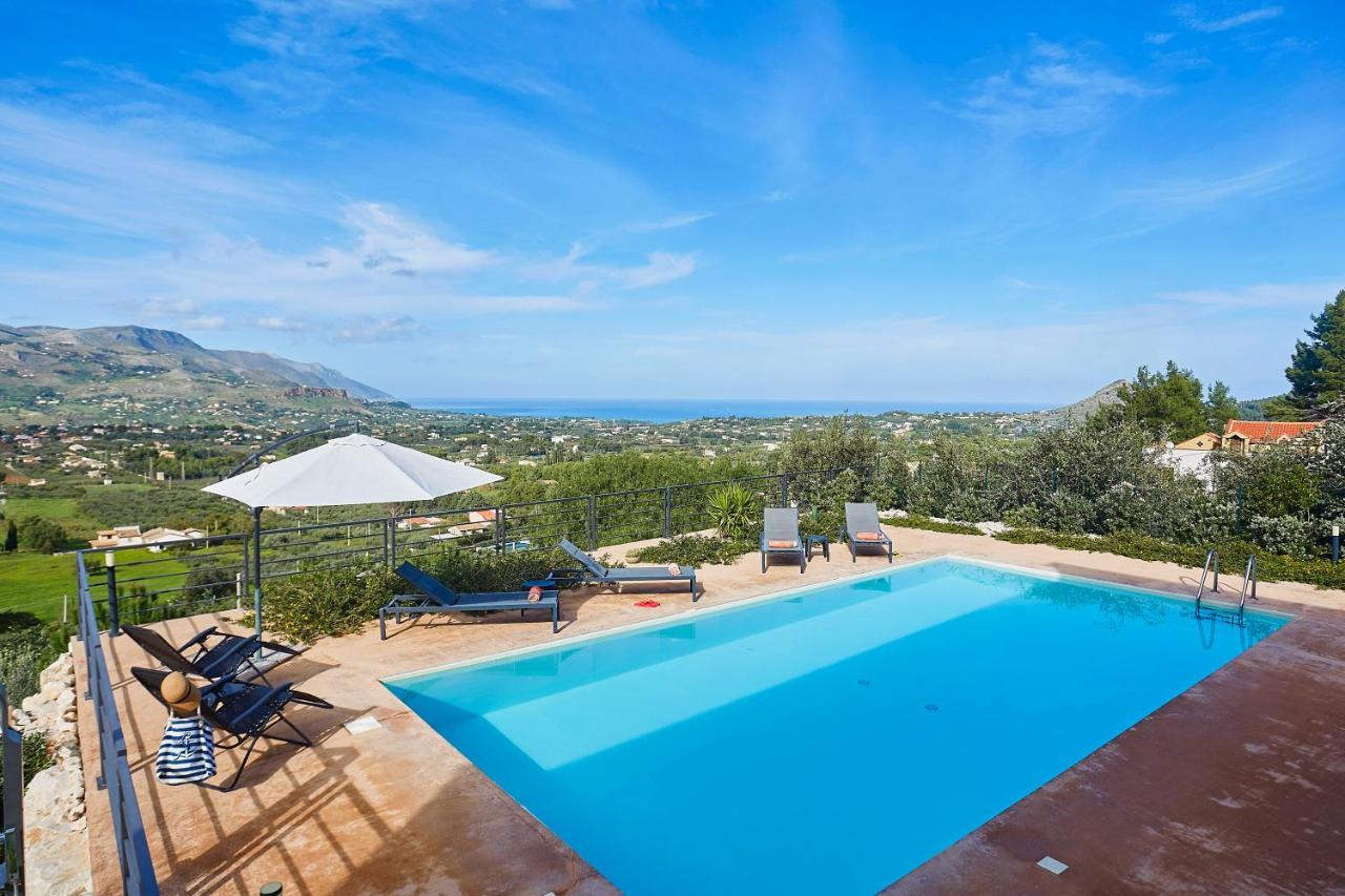 Villa Luxury Con Piscina Privata Vista Mare - Castellammare Del Golfo Exterior foto