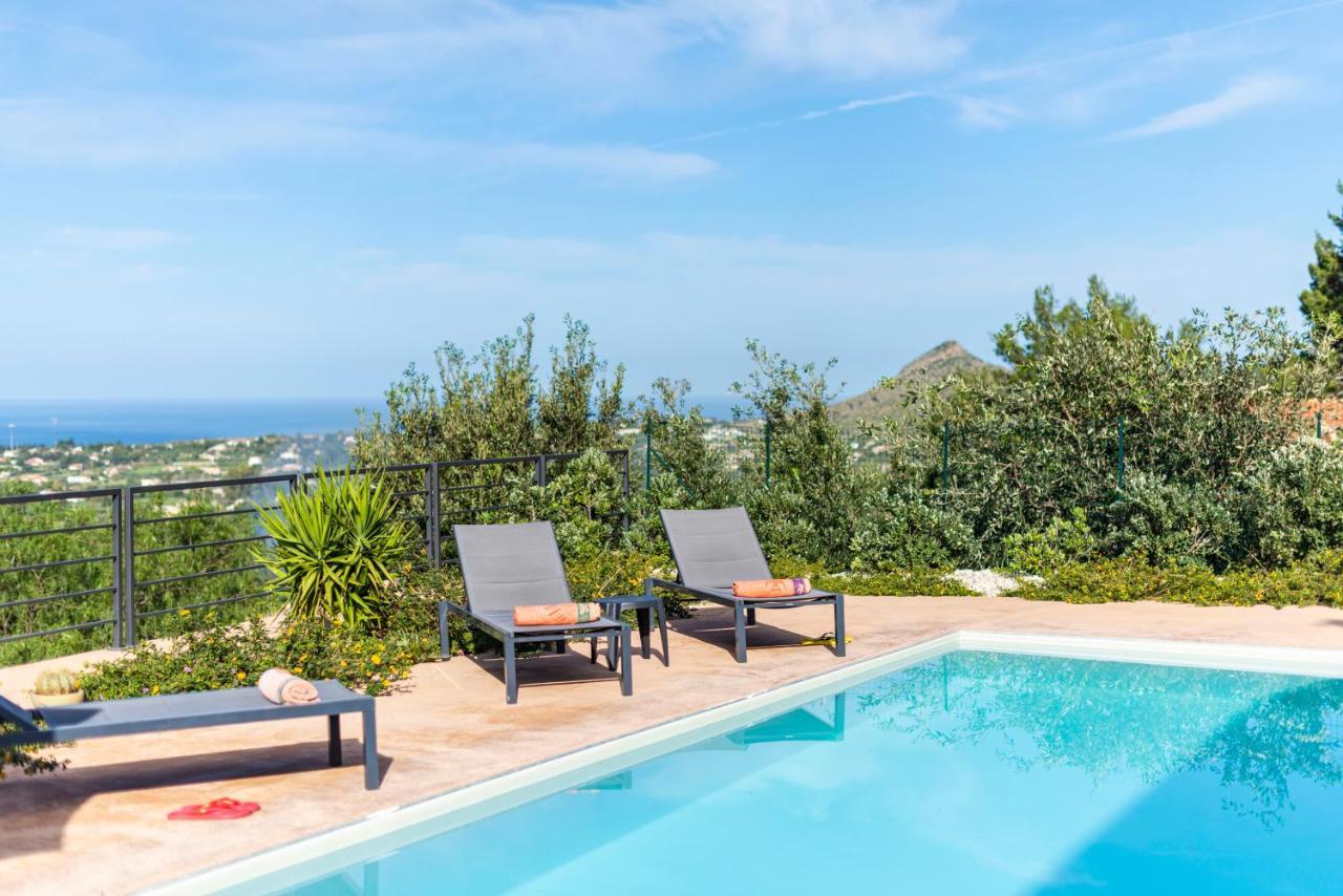 Villa Luxury Con Piscina Privata Vista Mare - Castellammare Del Golfo Exterior foto